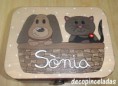 Caja cesto animales  (13,50€)